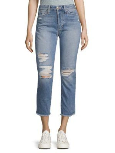 Shop Joe's Jeans The Smith High-rise Straight Ankle Jeans In Caryn
