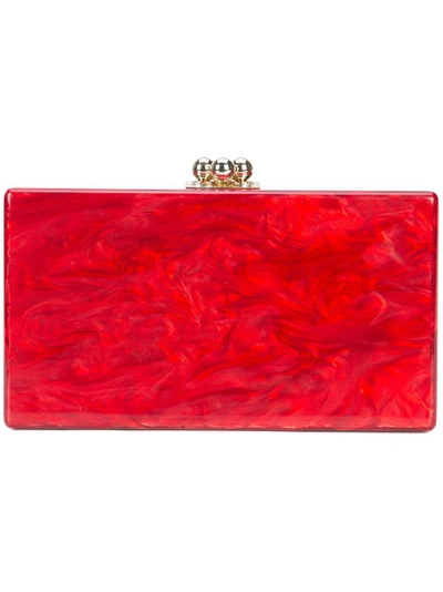 Shop Edie Parker Jean Solid Clutch - Red