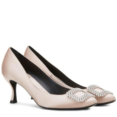 Shop Roger Vivier Vertigo Diadem Pumps In Pink