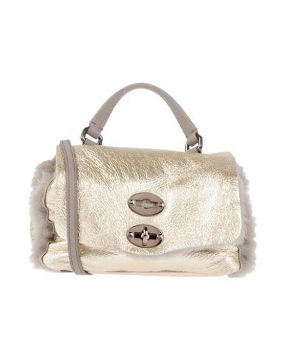 Shop Zanellato Handbags In Platinum
