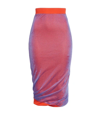 Shop Atlein Pink Pencil Knitted Dress