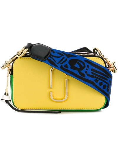 Shop Marc Jacobs Snapshot Small Camera Bag In Yellow