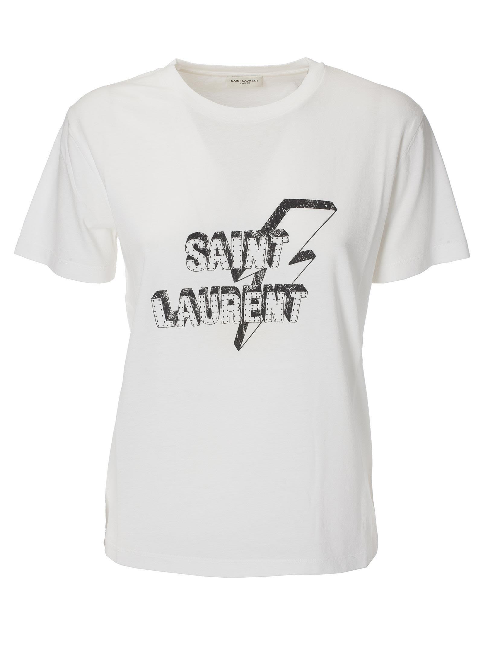 saint laurent thunder t shirt