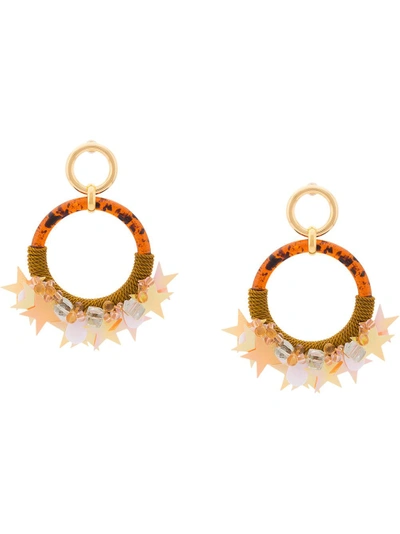 Shop Lizzie Fortunato Jewels Starry Night Earrings - Metallic
