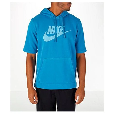 Nike men's short sleeve hoodie hotsell