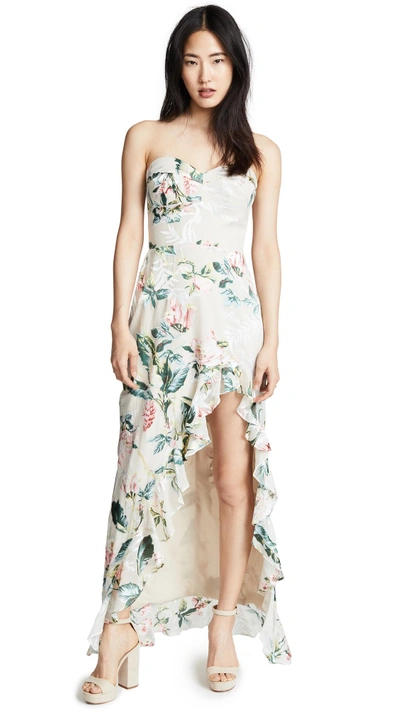 Shop Amanda Uprichard Eden Gown In Eden Burnout