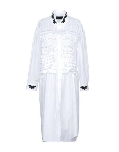 Shop Simone Rocha Knee-length Dresses In White