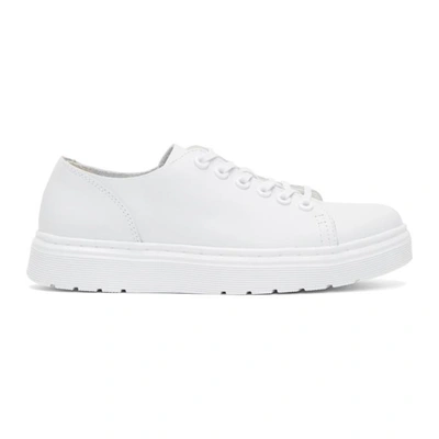 Shop Dr. Martens' White Dante Sneakers