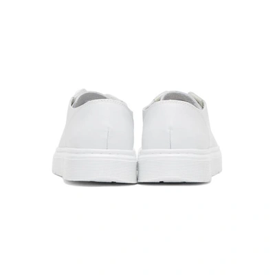 Shop Dr. Martens' White Dante Sneakers