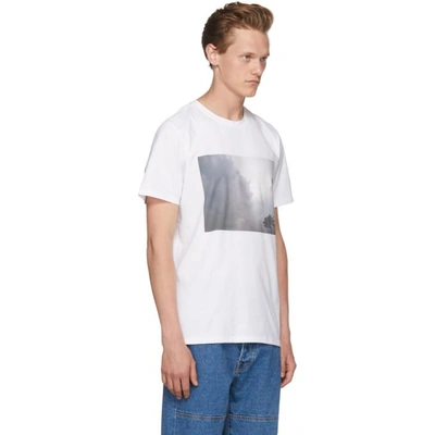 Shop A.p.c. White Tropicool T-shirt In Aab Blanc