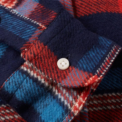 Shop Gitman Vintage Triple Yarn Shirt In Blue