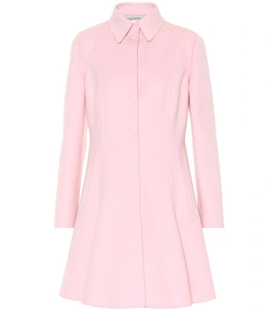 Shop Valentino Wool And Cashmere Coat In Female
