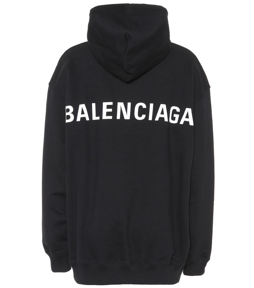 balenciaga hoodie back print
