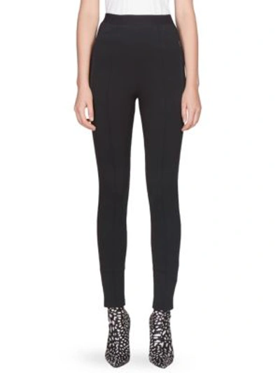 Shop Balenciaga Logo Jersey Track Pants In Black