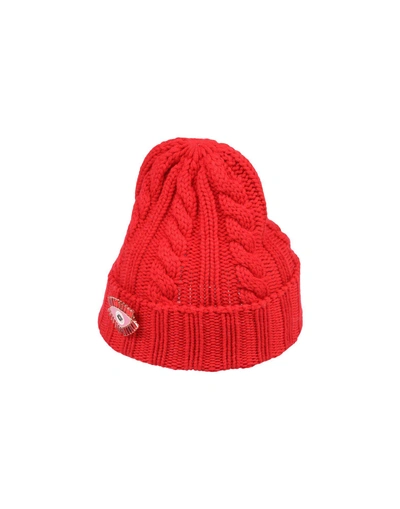 Shop Lisa C Bijoux Hat In Red