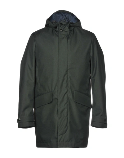 Shop Allegri Coat In Dark Green