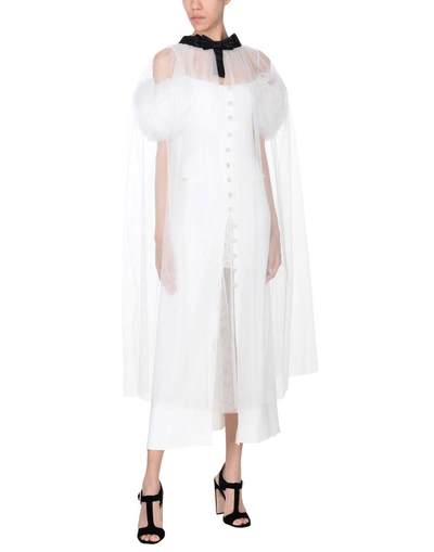 Shop Alessandra Rich Long Dresses In White