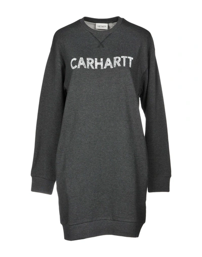 Shop Carhartt Short Dress In Lead