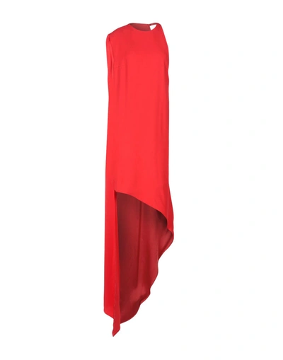 Shop Ronald Van Der Kemp Short Dress In Red