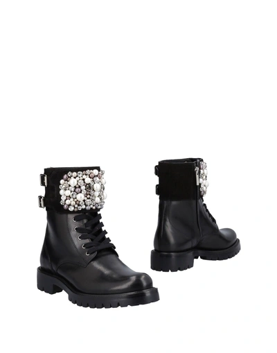 Shop René Caovilla Ankle Boot In Black