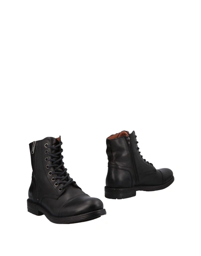 Shop Replay Boots In Black
