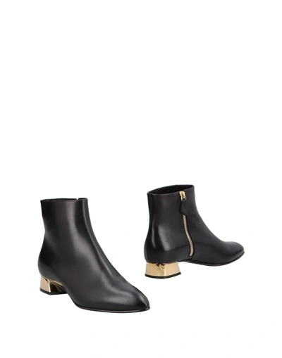 Shop Casadei Ankle Boot In Black