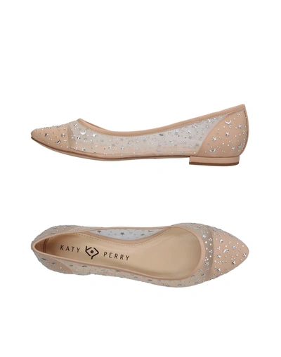 Shop Katy Perry Ballet Flats In Pale Pink