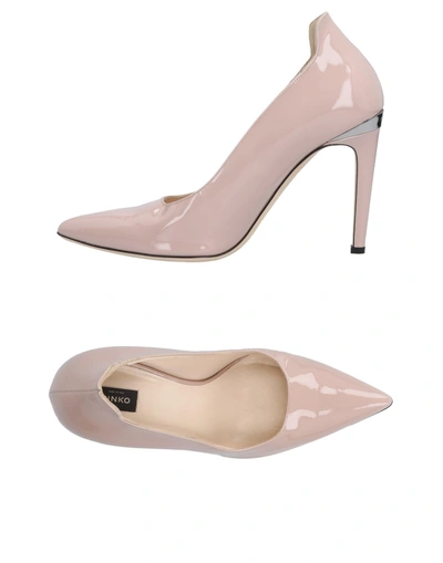 Shop Pinko Pump In Light Pink