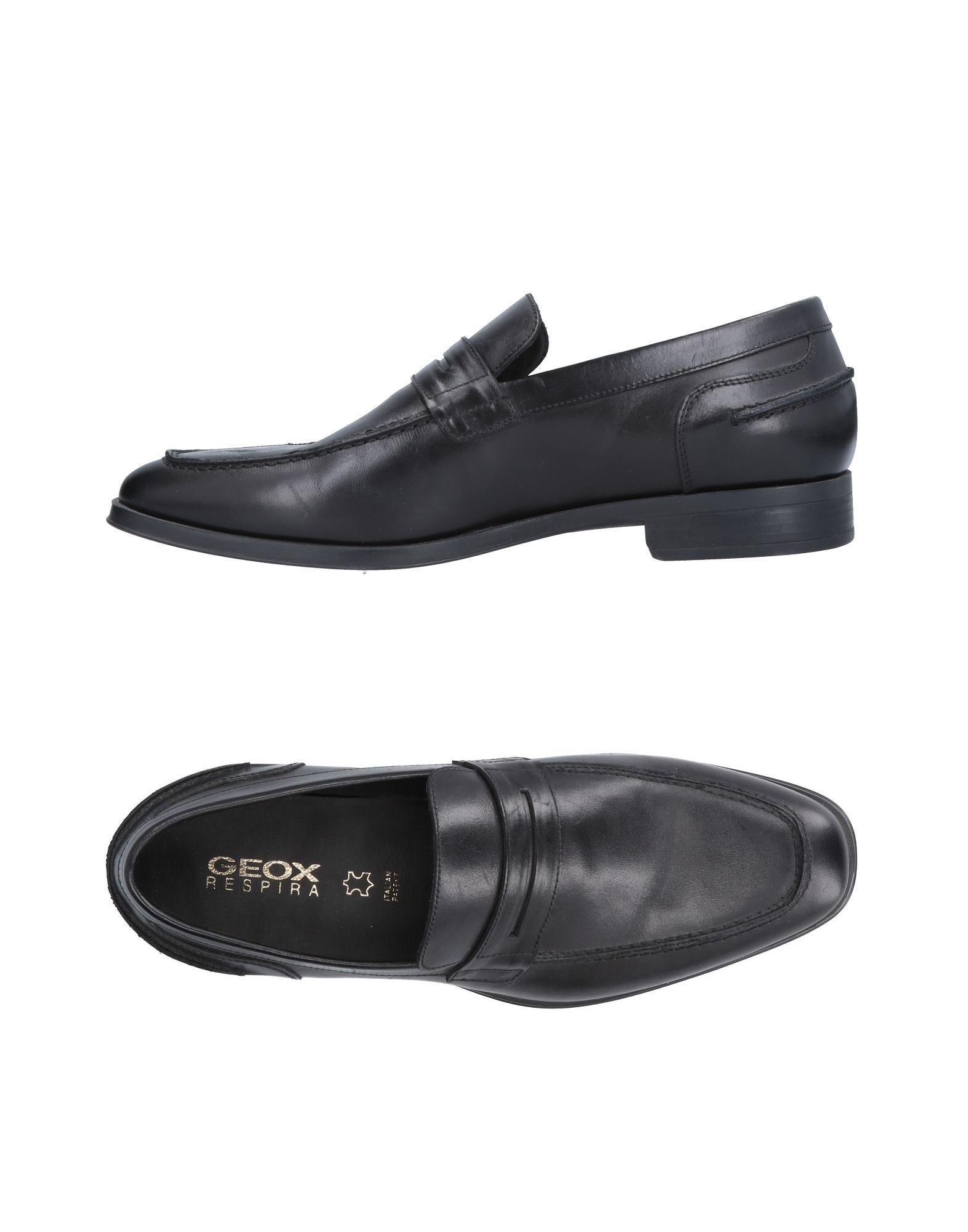 Geox Loafers In Steel Grey | ModeSens