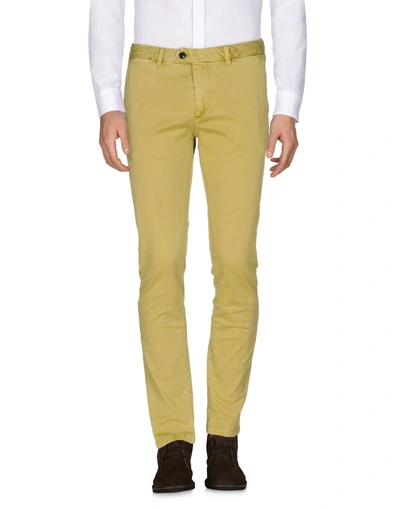 Shop Scotch & Soda Casual Pants In Acid Green