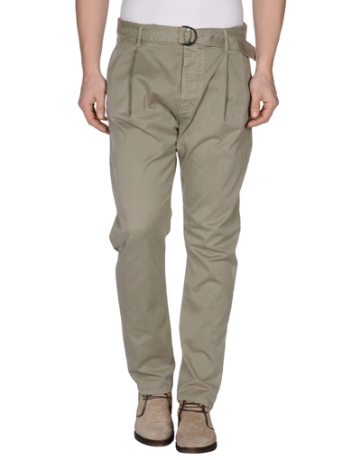 Shop Andrea Pompilio Casual Pants In Military Green