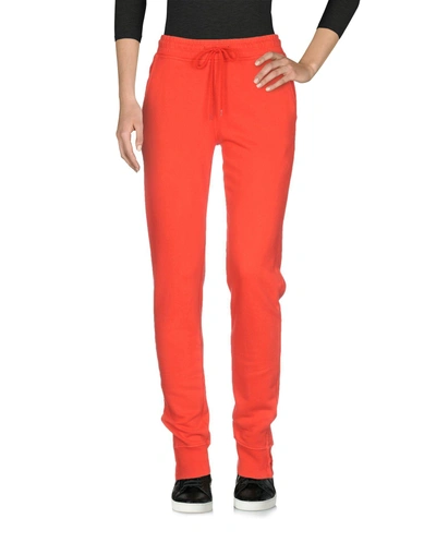 Shop Anine Bing Casual Pants In Red