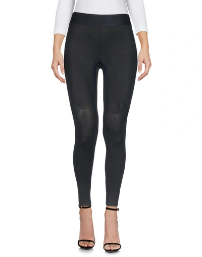 Shop Y-3 Leggings In Black