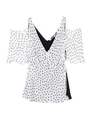 Shop Mcq By Alexander Mcqueen Blouses In White