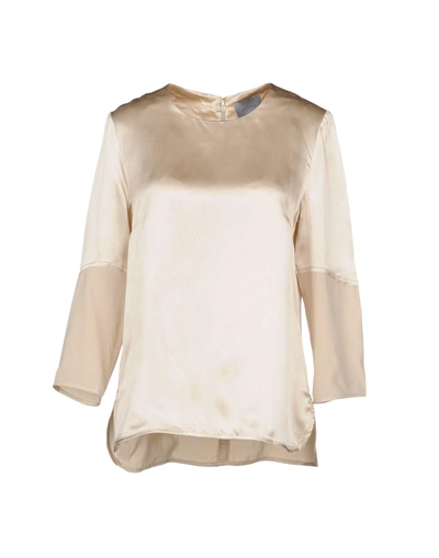 Shop Maiyet Blouse In Dove Grey