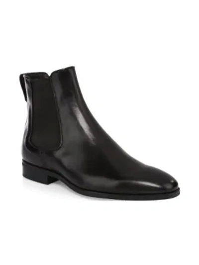 Shop To Boot New York Men's Aldrich Leather Chelsea Boots In Black