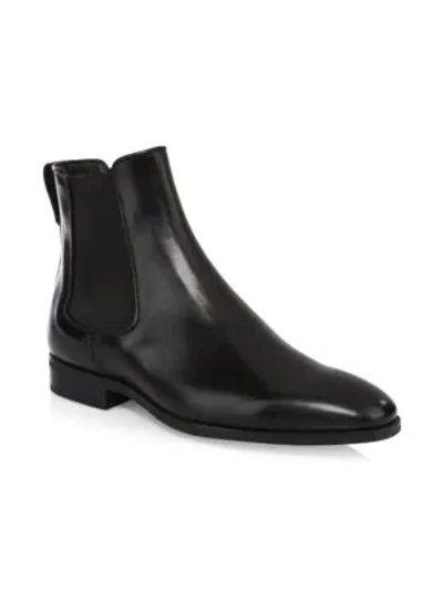 Shop To Boot New York Men's Aldrich Leather Chelsea Boots In Black