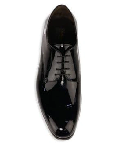 Shop To Boot New York Aalborg Patent Leather Derbys In Vernice Nero