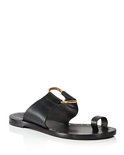 Shop Tory Burch Women's Brannan Studded Leather Sandals In Perfect Black