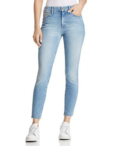 Shop Mother The Looker Ankle Skinny Jeans In Ready To Roll