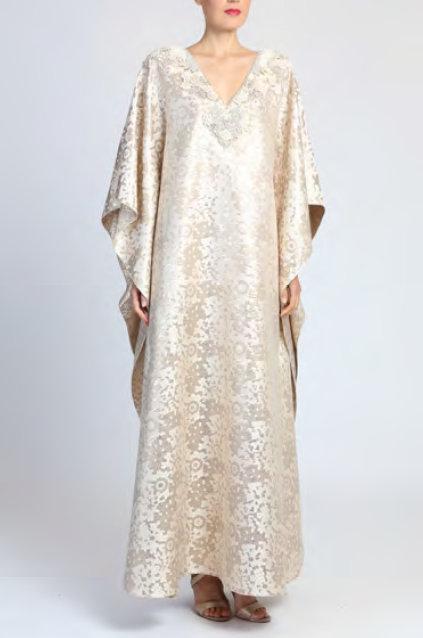 badgley mischka caftan