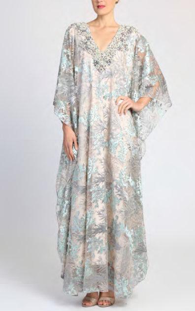 badgley mischka caftan