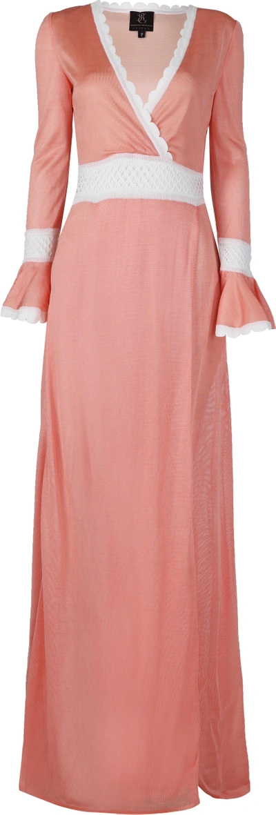 Shop Ekaterina Kukhareva Alla Dress In Peach