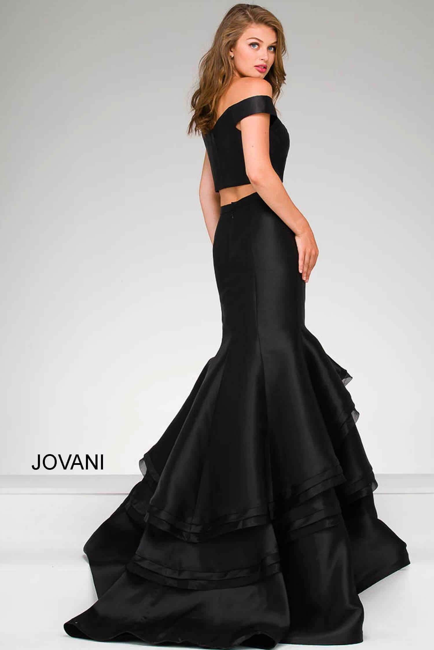 jovani off the shoulder