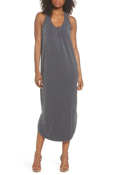 Shop Knot Sisters Delancy Tank Dress In Charcoal