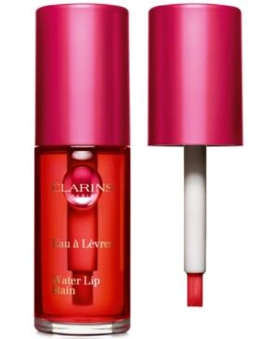 Shop Clarins Water Lip Stain, 0.2 Fl. Oz. In 1 Rosewater
