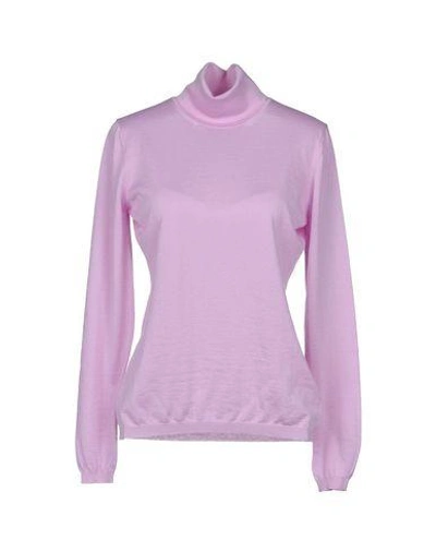 Shop Malo Cashmere Blend In Lilac