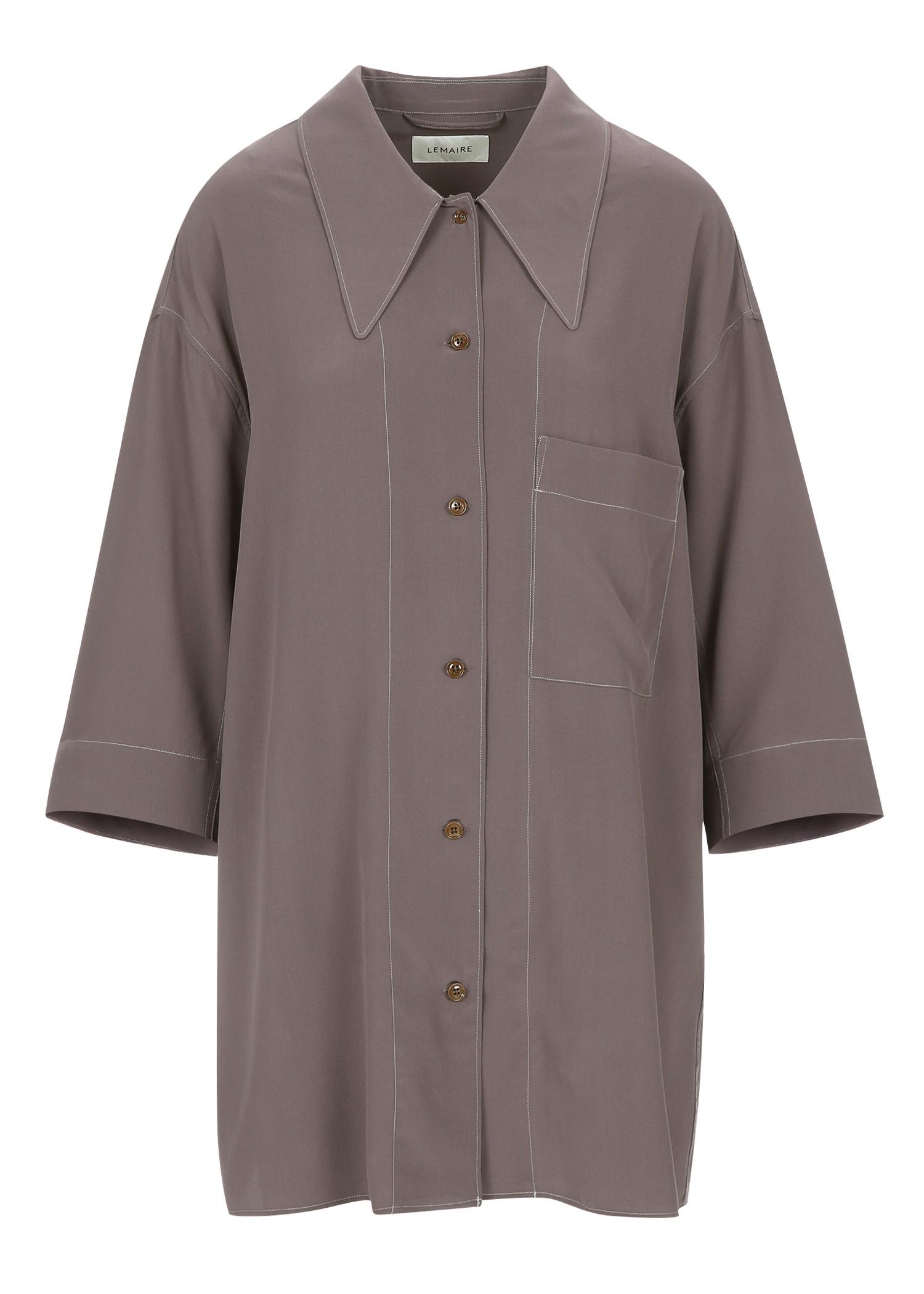 lemaire maxi shirt