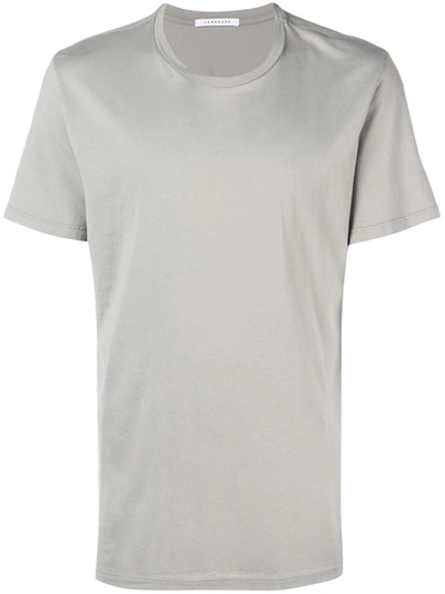 Shop Low Brand Crew Neck T-shirt - Grey