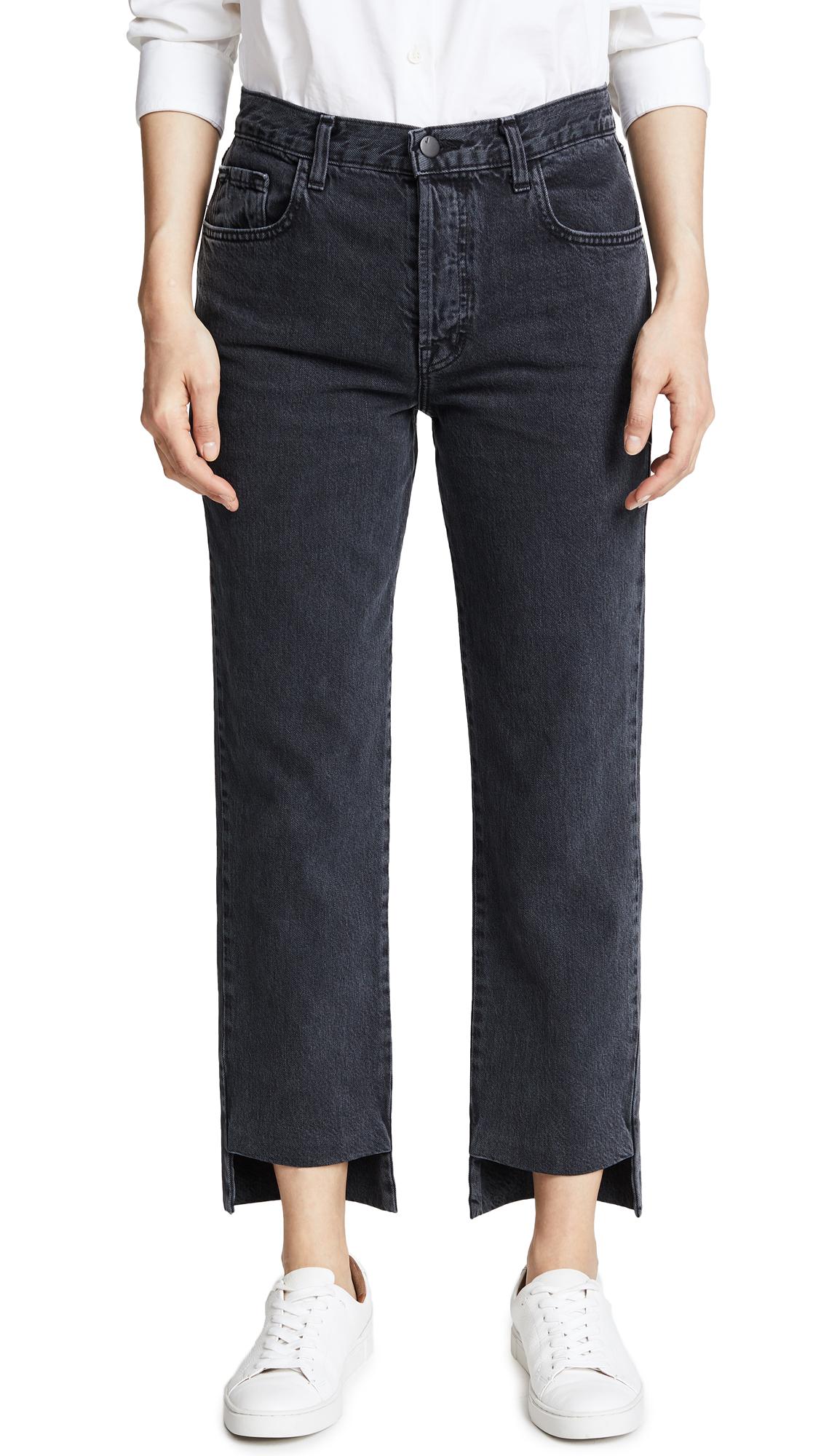 j brand wynne crop straight jeans
